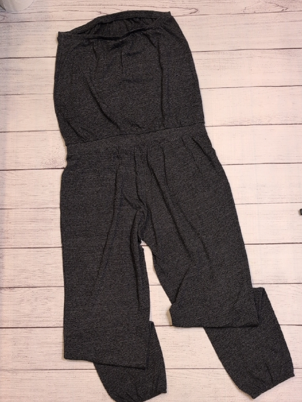 Victoria's Secret Dark Charcoal Strapless Jumpsuit - M - Picture 7 of 7